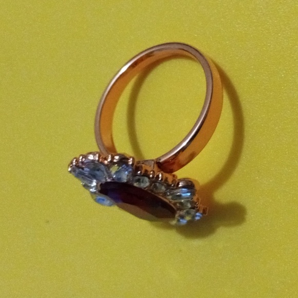 Simulated Red Ruby Ring Size 10 - Picture 5 of 5